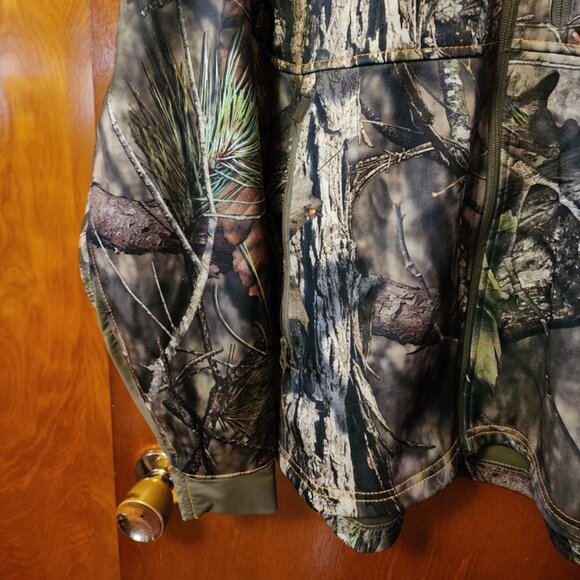 Men's Large Scentlok Mossy Oak Break-Up Country Camo Full Zip Jacket - Picture 6 of 12